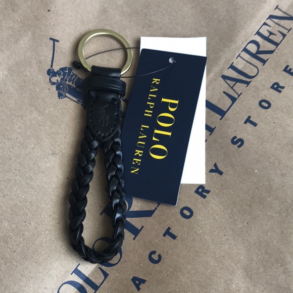 Polo Ralph Mens Key Chain NWT In black